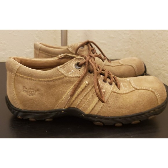 Dr. Marten 8A99 Air Wair Tan Suede Laceup Casual Shoes Men's Sz 6 Women's Sz 7.5 - Picture 3 of 15